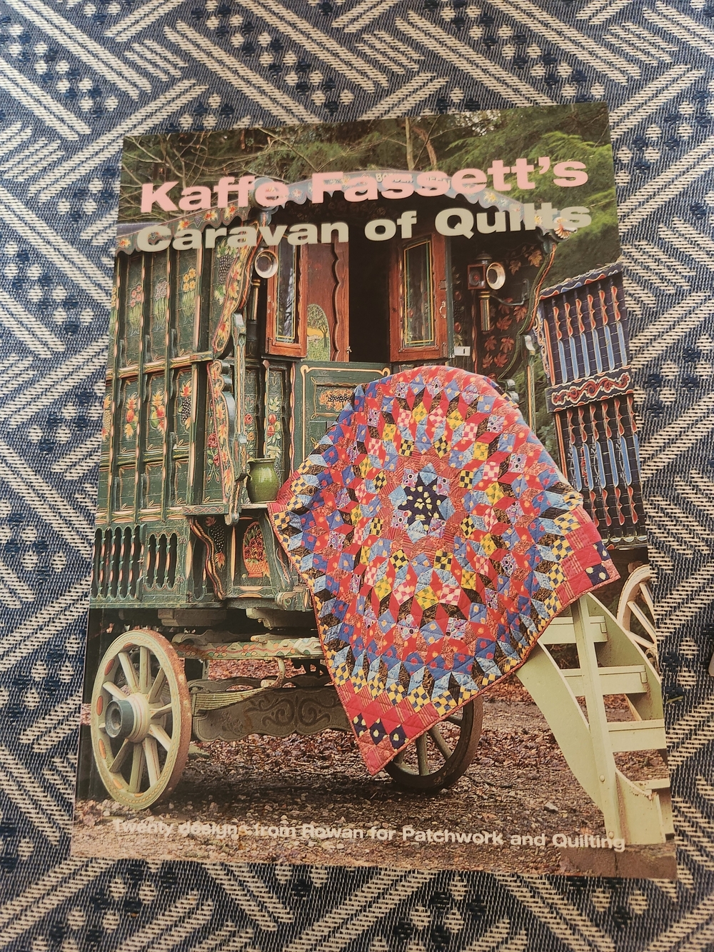 Signed Kaffe Fassett’s Caravan of Quilts 1st Ed Paperback2005 Inscribed Autograp